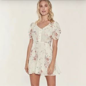 LoveShackFancy Cora Silk Dress - M